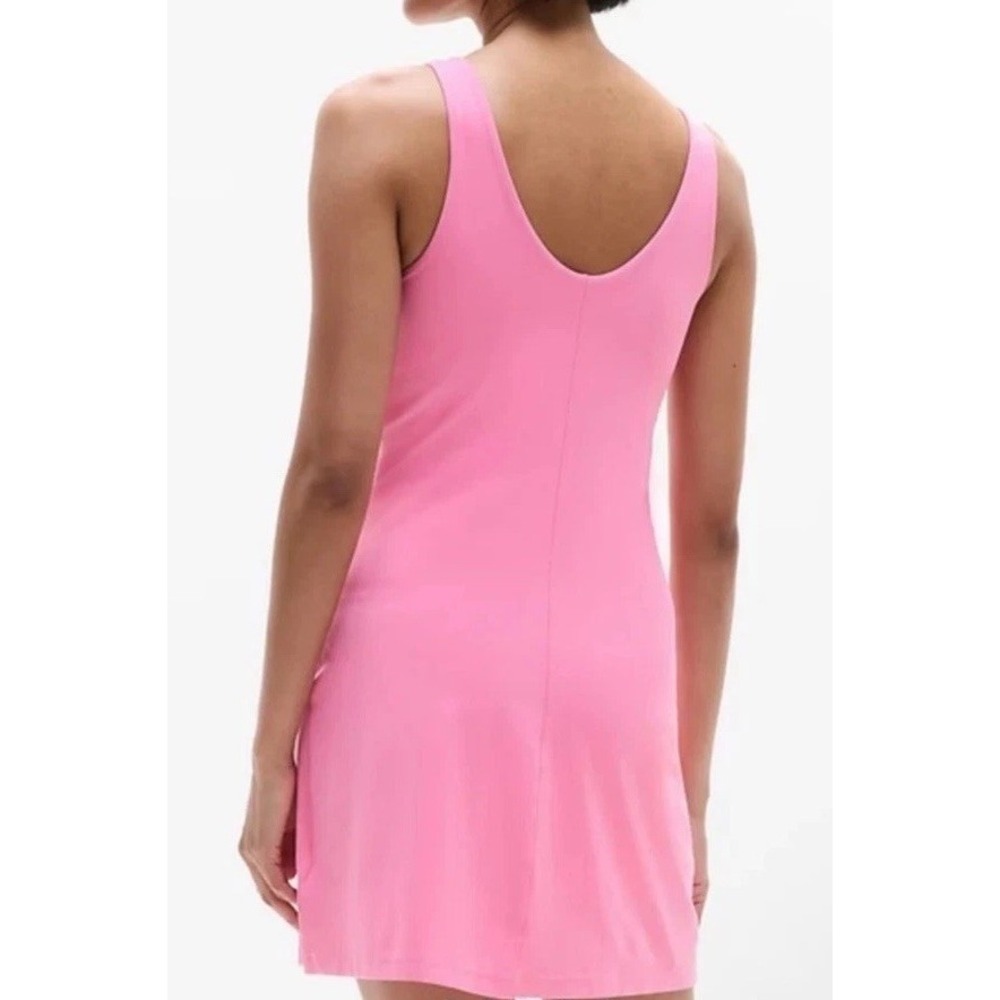 Athleta Transcend Mini Pink Athletic Dress Women's XL - Picture 5 of 14